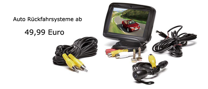 R&uuml;ckfahrsysteme f&uuml;rs Auto